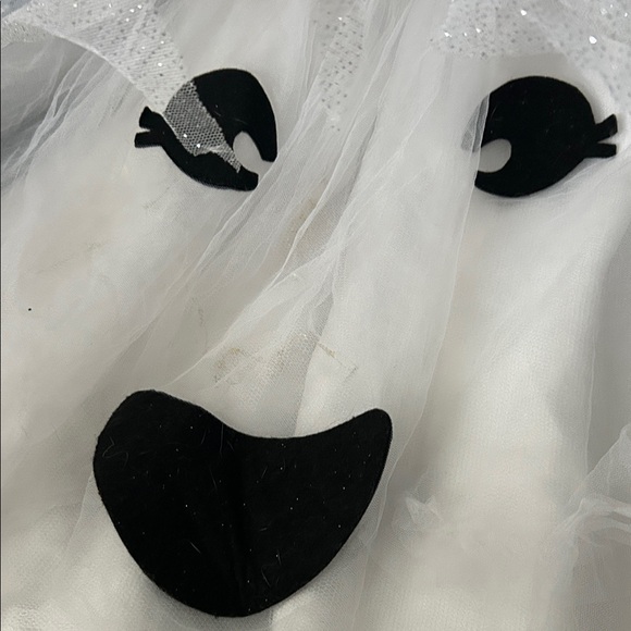 Pottery Barn Kids Ghost Costume Dress - White and Black - Picture 5 of 13